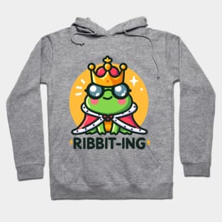 Ribbit-ing: Regal Frog Hoodie